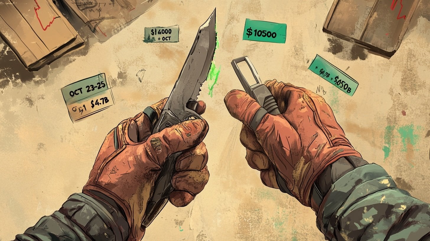 CS2 skin market recovers after historic $2B crash